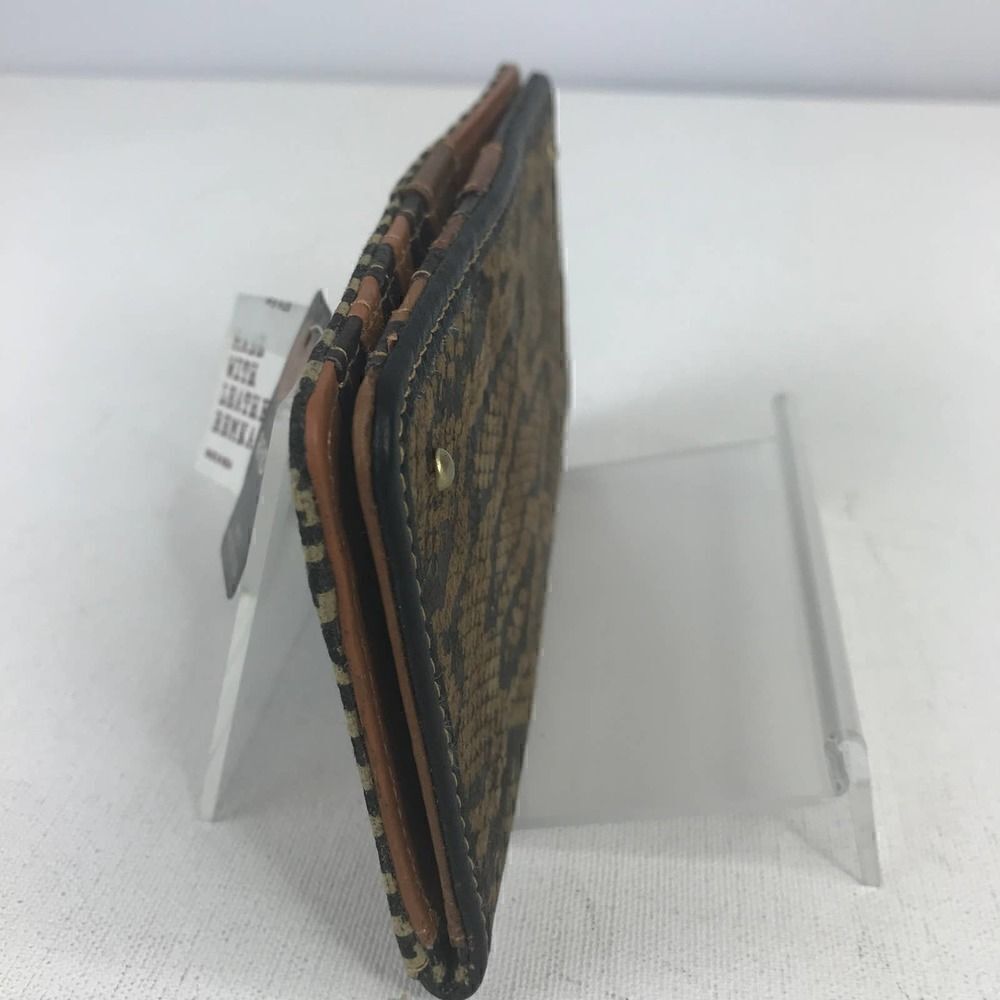 Vaan Python Bifold Wallet NWT - Picture 2 of 7